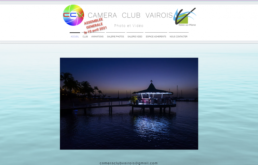 Le site web du Caméra Club Vairois fait peau neuve