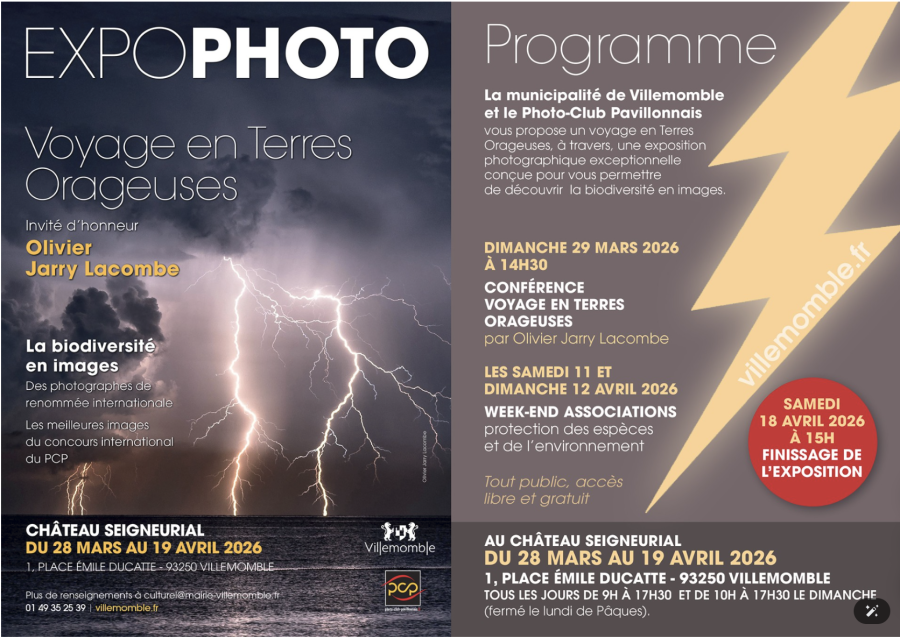 "Terres Orageuses : Un voyage photographique au cœur de la biodiversité à Villemomble"